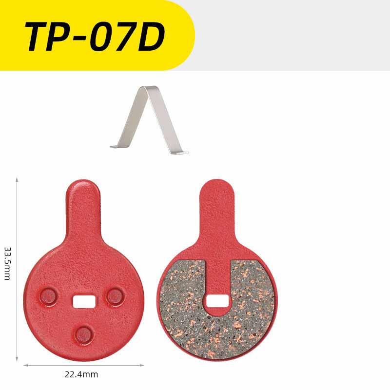 Bremsbeläge, Semi-Friction für Mountain-, Renn- und E-Bikes, verpackte Bremsbeläge für sanftes und zuverlässiges Bremsen