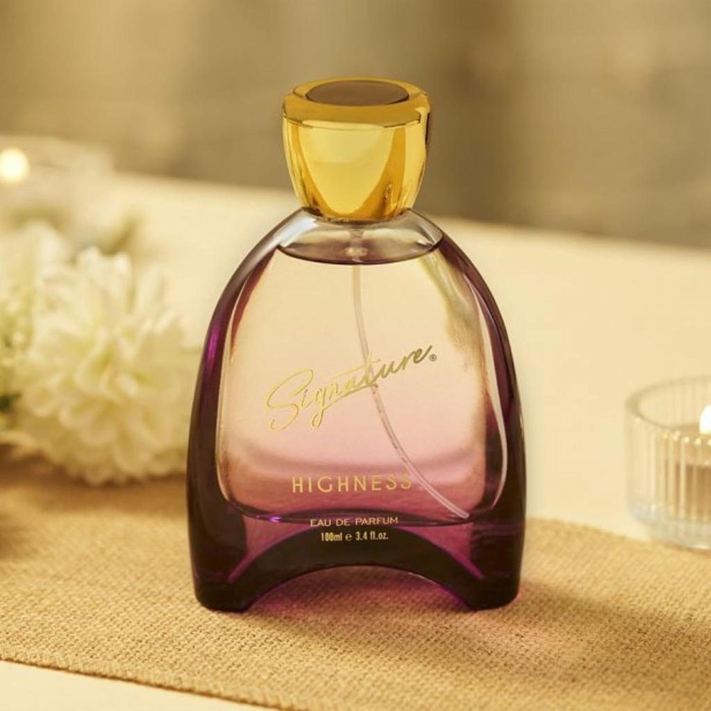 Signature Royal - Highness Eau de Parfum - 100ML | Long Lasting Fragrance for Women | Floral Amber Scent | Luxurious Everyday Wear Perfume