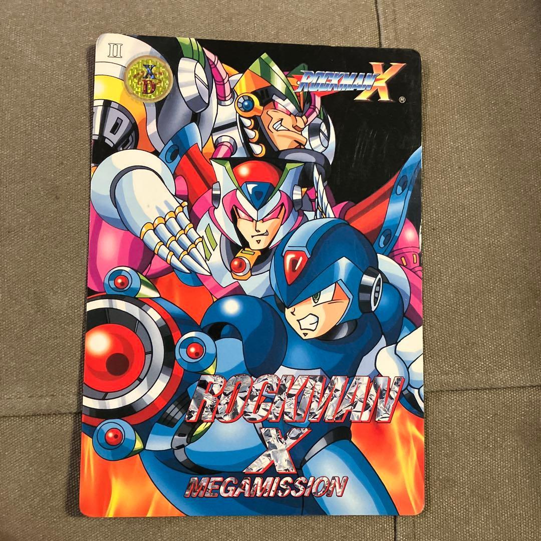 Rockman X Mega Mission Jumbo Carddass