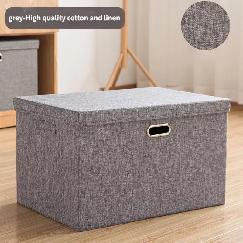 Multifunctional Large Capacity Storage Wardrobe Containers Foldable Clothes With Lid Organizer Modern Basket Collapsible Toy Storage
