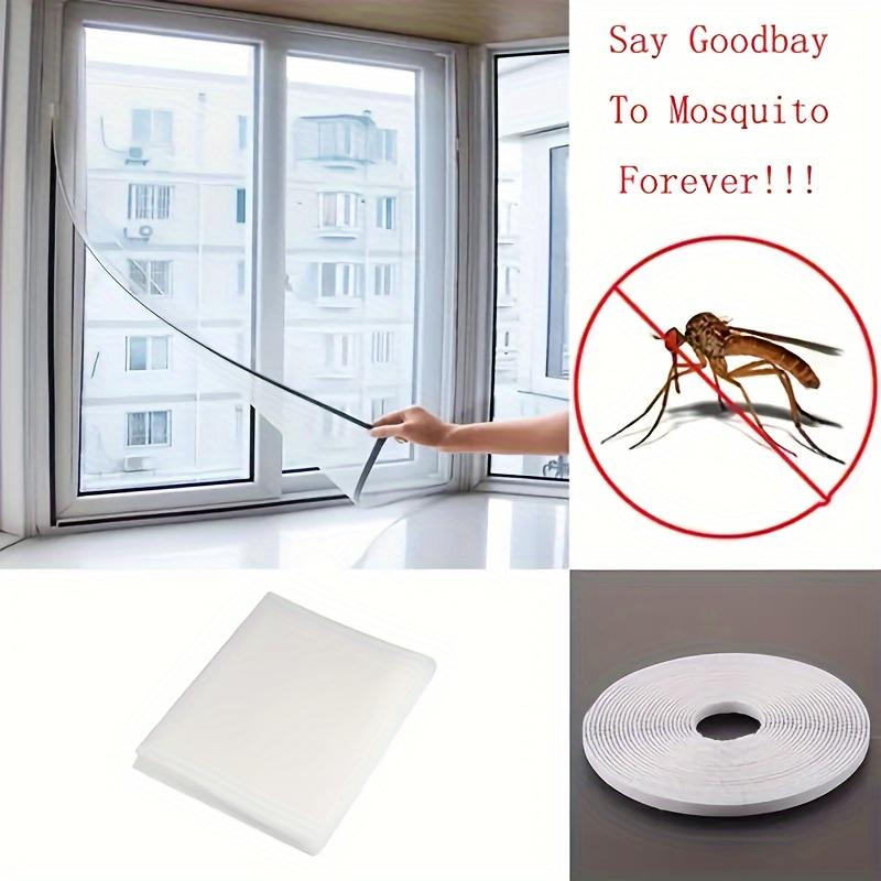 Velcro installation-free anti-mosquito screen window sticker screen self-adhesive simple window invisible curtain
