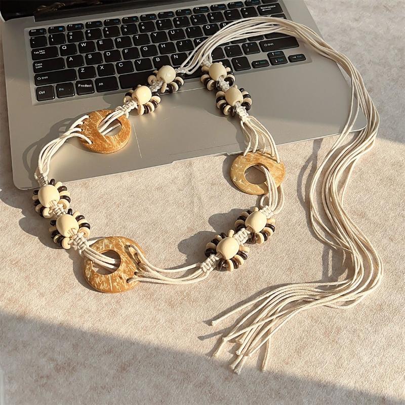 High-End Böhmischer Retro Ethno Stil Taillenkette Damenrock Geflochtener Gürtel Taillenband Accessoires