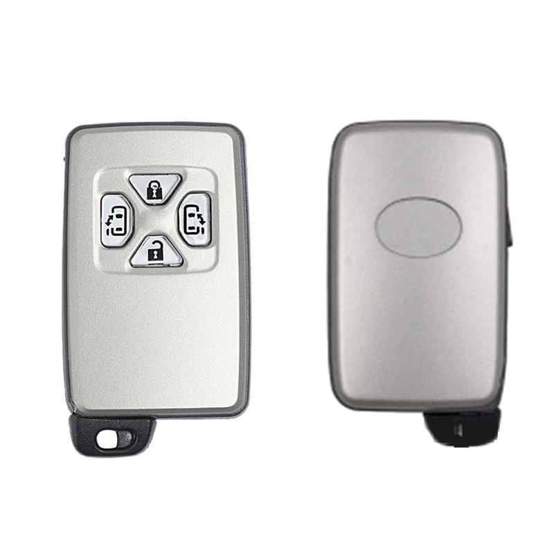 Car Smart Card Remote Car Key Shell Case Fob For Toyota Alphard Estima Vellfire