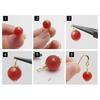 100PCS 0.6mm Thin Wire Jewelry Making Pins Gold Plated Jewelry Ball Pins Head Needle  Accessories
