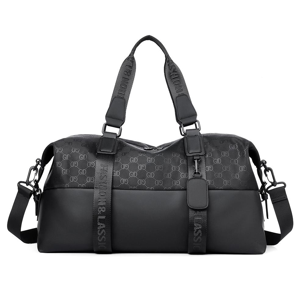 

Дорожная сумка Разделение сухого и мокрого Большая вместимость Сумка для отдыха Премиальное ощущение багажа Йога фитнес 48*26*21 чёрный