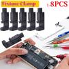 4/16pcs Adjustable Phone Screen Repair Plastic Clamp Universal Tablet Phone LCD Display Fastening Repair Fixture Holder Clips