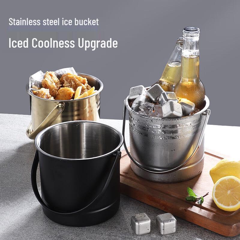 Stainless Steel Insulated Ice Bucket