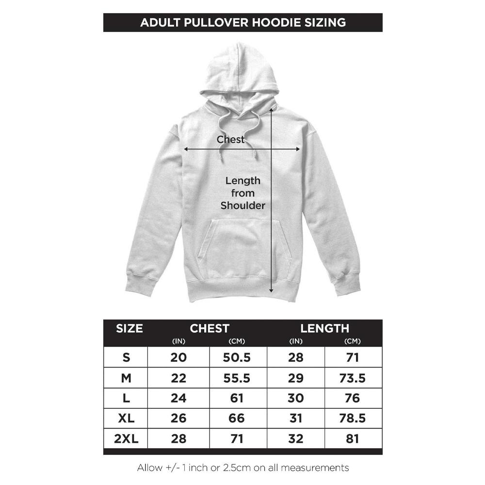 Sesame Street Unisex Dospělý Věřím Snuffleupagus Mikina s kapucí