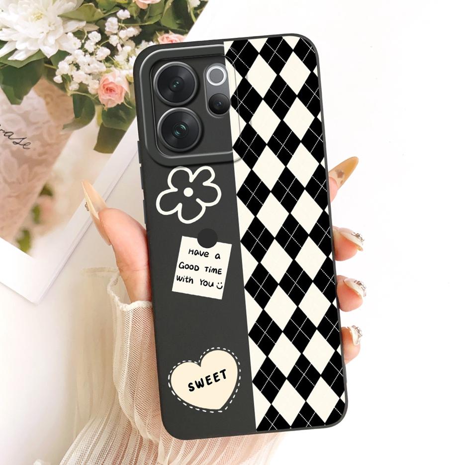 For Vivo V70 5G Case V2538 Luxury Art Painted Cover Soft Silicone Case For Vivo V70 Elite V2548 V 70 VivoV70 FE V70FE V2550 Bags