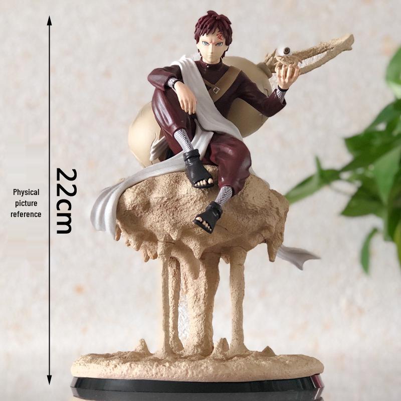 Gaara sitzt auf Sandwolke Ornament - Naruto Anime Modell in Box