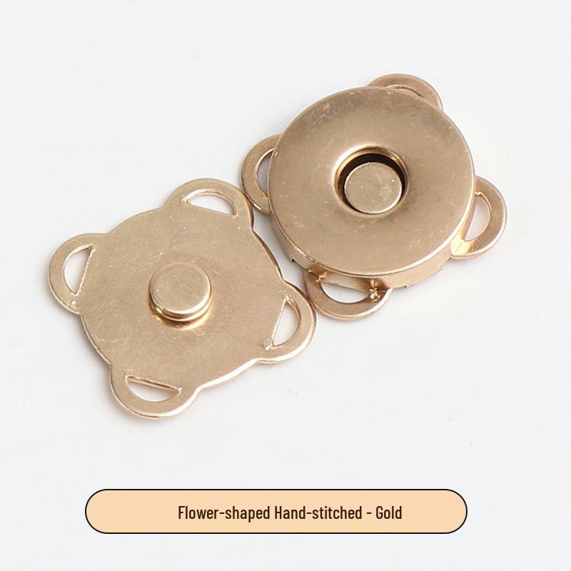 Runde Metall-Magnetische Versteckte Schnallen für Taschen & Bekleidung - 14 mm & 18 mm
