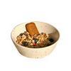 Splash Ink Korean Retro Tableware Ins Wind Ceramic Bowl Fruit Yogurt Bowl Oat Dessert Bowl Tableware Large Rice Bowl