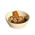Splash Ink Korean Retro Tableware Ins Wind Ceramic Bowl Fruit Yogurt Bowl Oat Dessert Bowl Tableware Large Rice Bowl