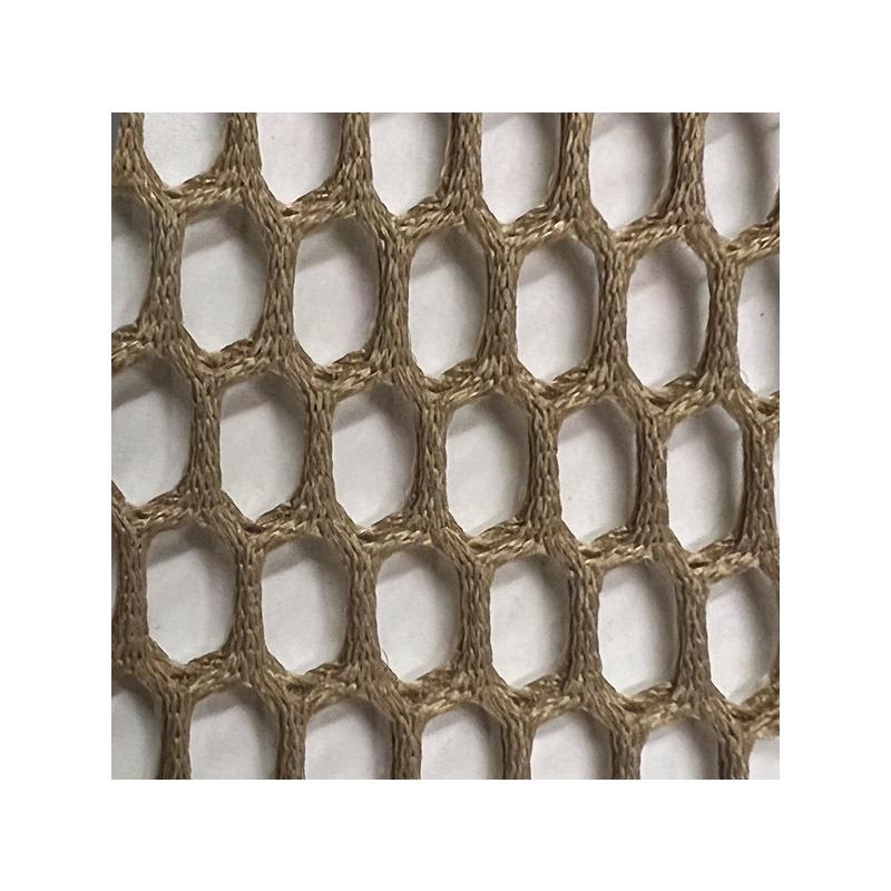 Dwustronna tkanina siatkowa o strukturze plastra miodu na buty i odzież