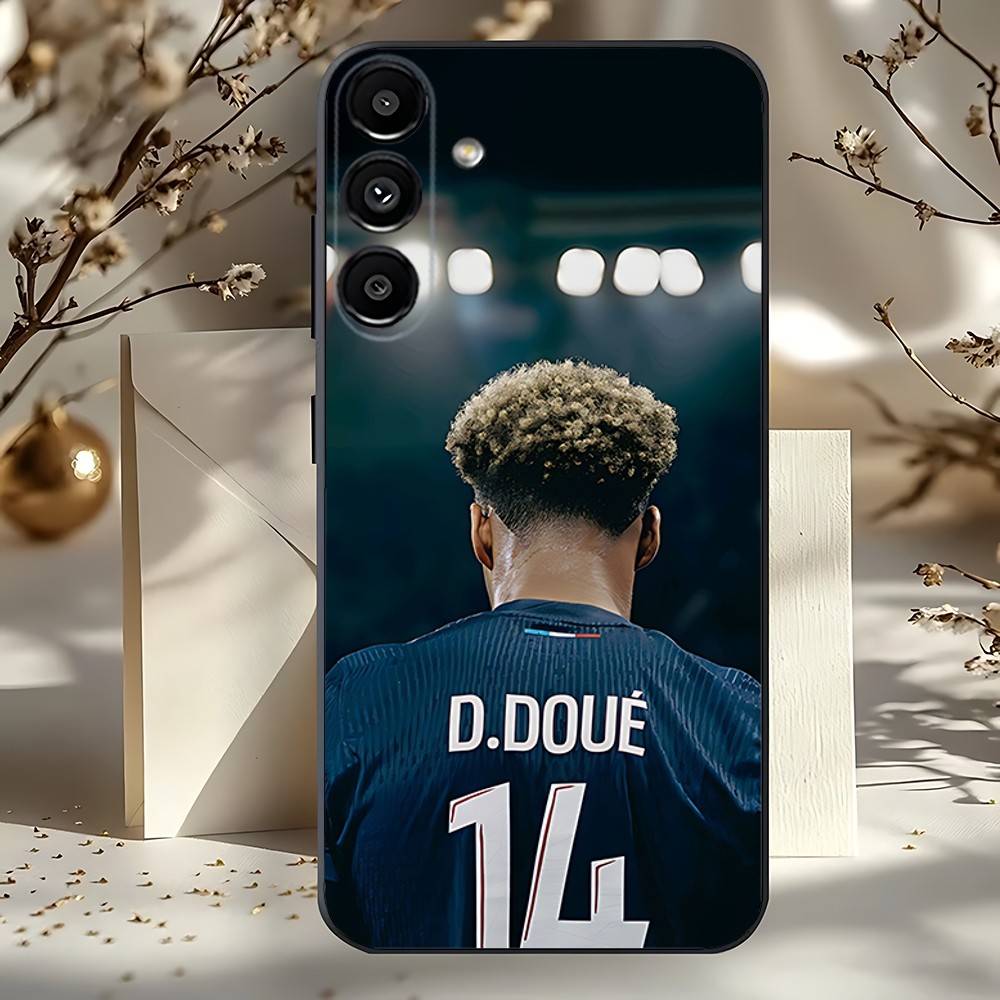 Football D-Desire D-Doues For Samsung Galaxy A73,31,32,72,41,53,52,71,22,5G,Note,J7,8,9 Soft Black Phone Case