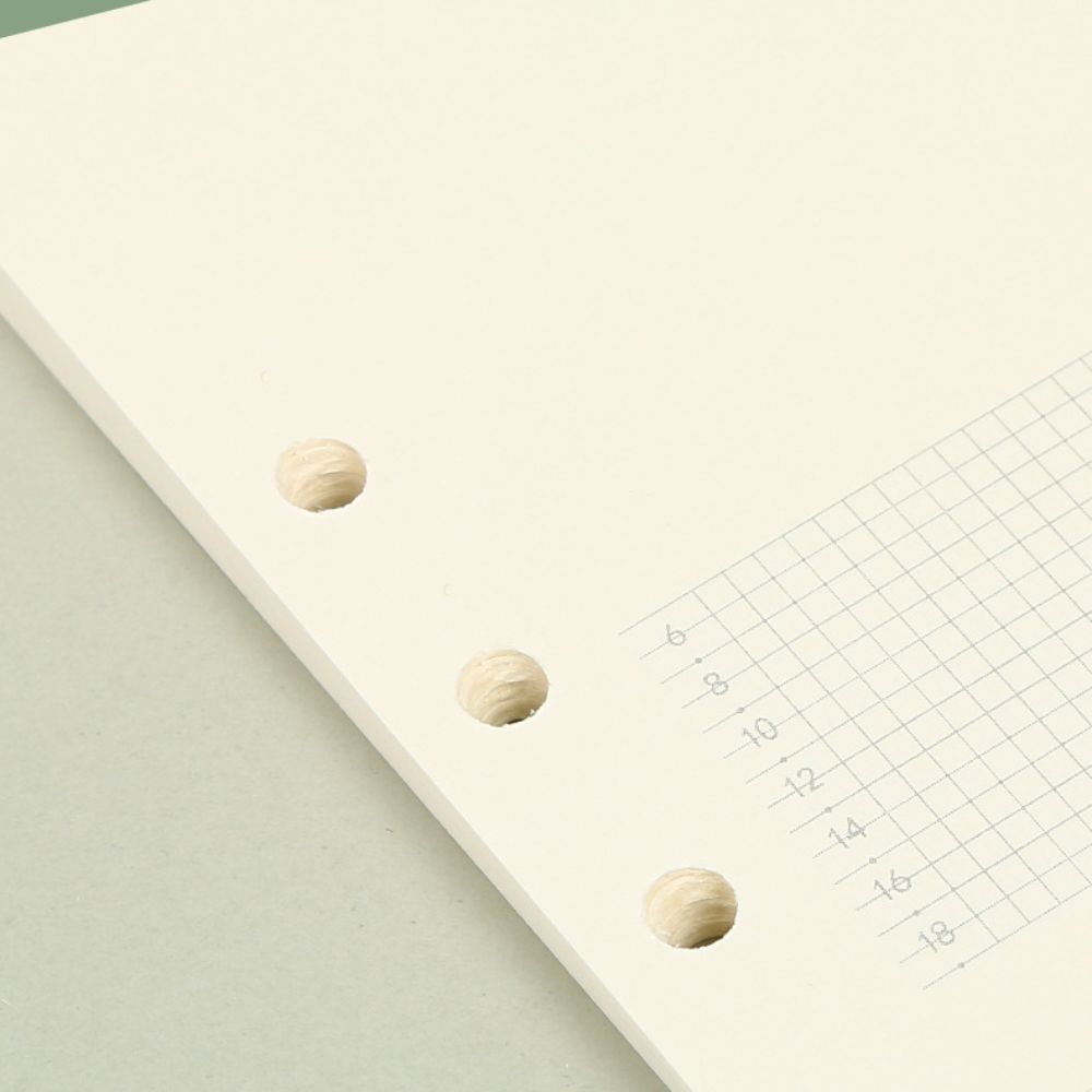 Line Grid A5 A6 A7 Inner Refill Paper Refill Spiral Binder Spiral Binder Notebook Paper  Stationery