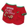 Festive Christmas Pet Clothes Dog Santa Sweater Shirt For Stylish Puppies And Cats