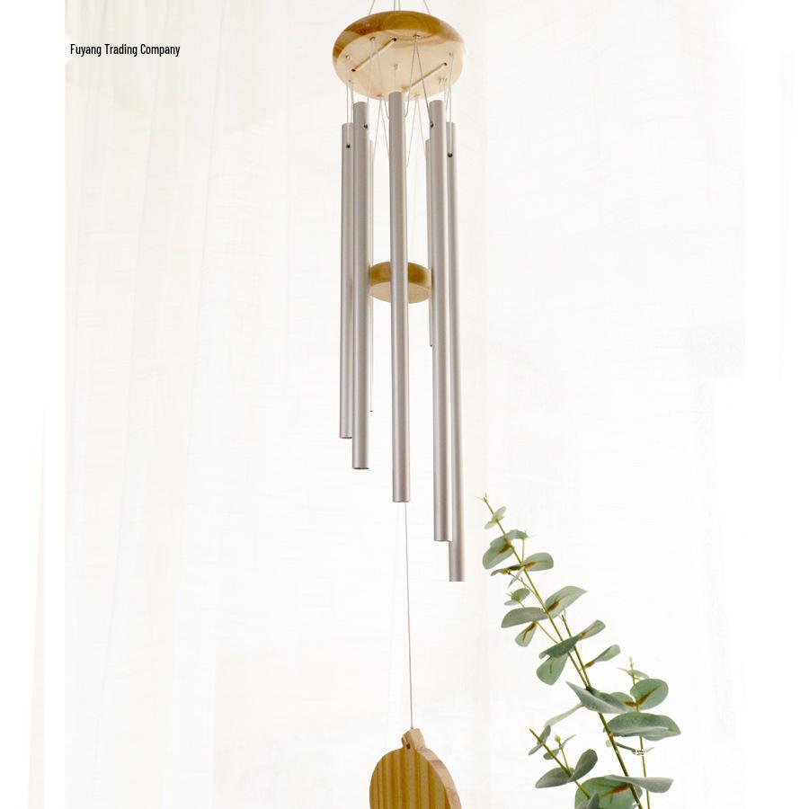 Nordic Music Balcony Wind Chime Pendant - Outdoor Chinese Ornament & Gift for Girls