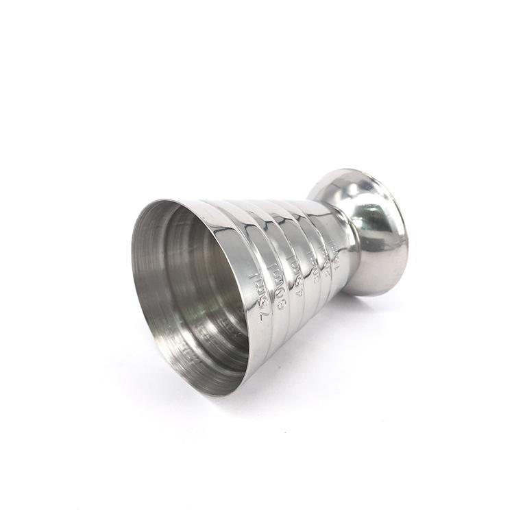 Bar Blandet drikke Tilbehør Mål kopp Bar Cocktail Shaker Jigger Cocktail Verktøy Rustfritt stål 75 ML Kjøkken Gadgets