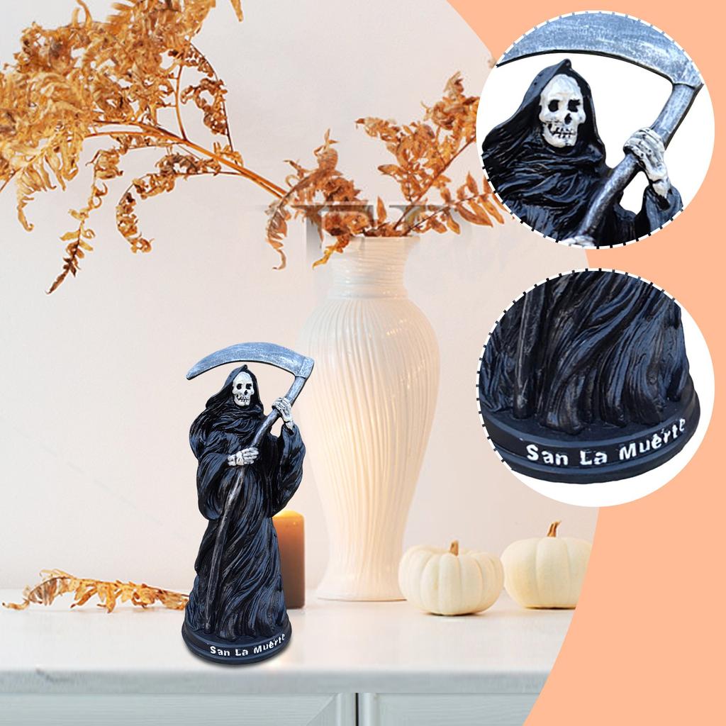 Death Statue Festival Halloween Garden Desktop Decoration Ornaments
