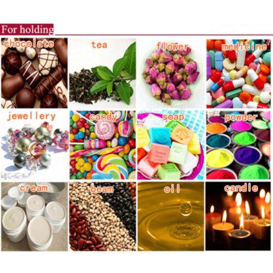 30-80ml Clear Plastic Cosmetic Cream Storage Jar Travel Empty Refillable Bottle