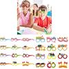 Kids Event Paper Glasses Set For Childrens Day And Classroom Prop Activities