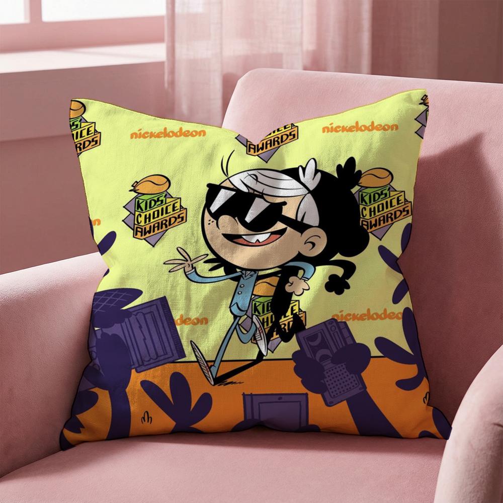 Potah na polštář L-Loud House Víceúčelový potah na polštář pro domácnost a auto - Oboustranný, měkký a odolný pro každodenní použití