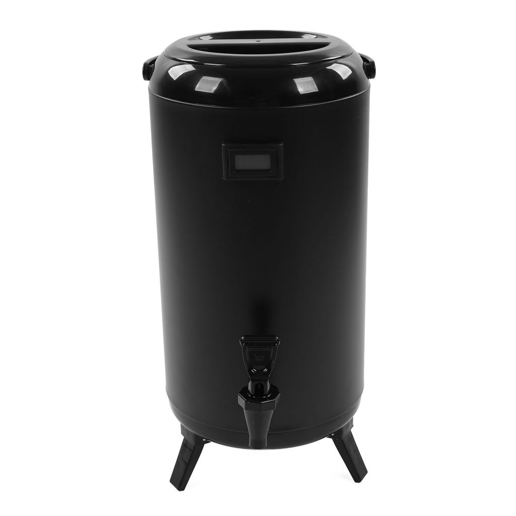 Isolierter Kaffee-Dispenser Edelstahl 12 L Heißgetränke-Dispenser mit Temperaturmesser