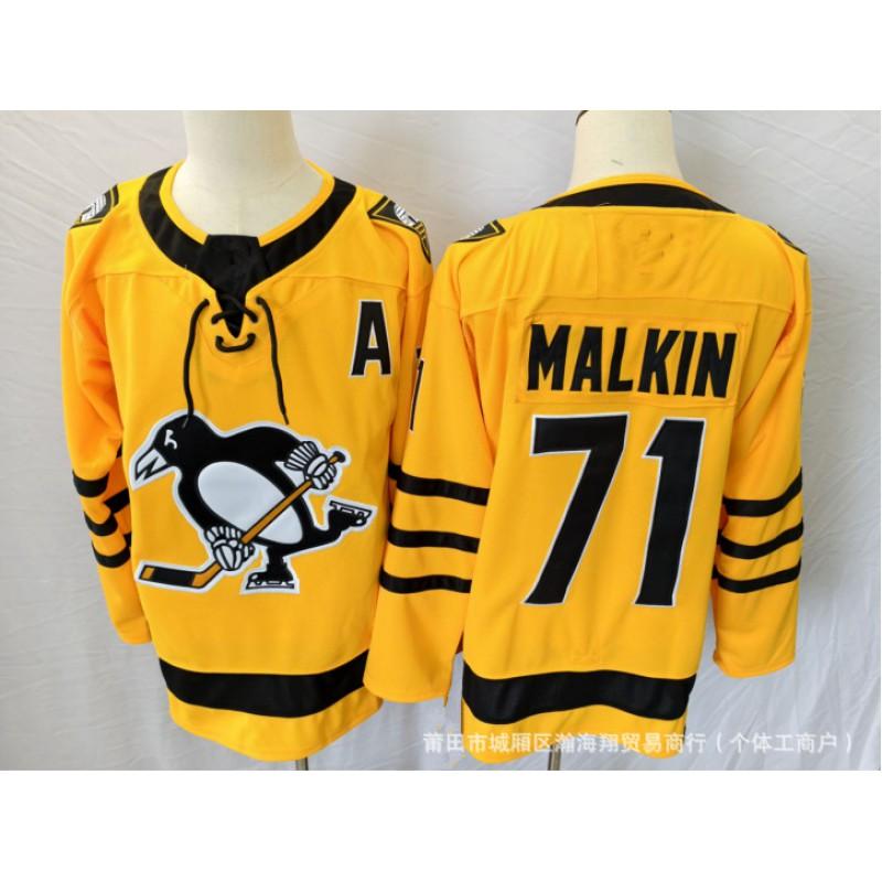 Herren Eishockey Trikot Pittsburgh Penguins 87 71 58 Gestickte Team Uniform Erwachsenen Wintersport