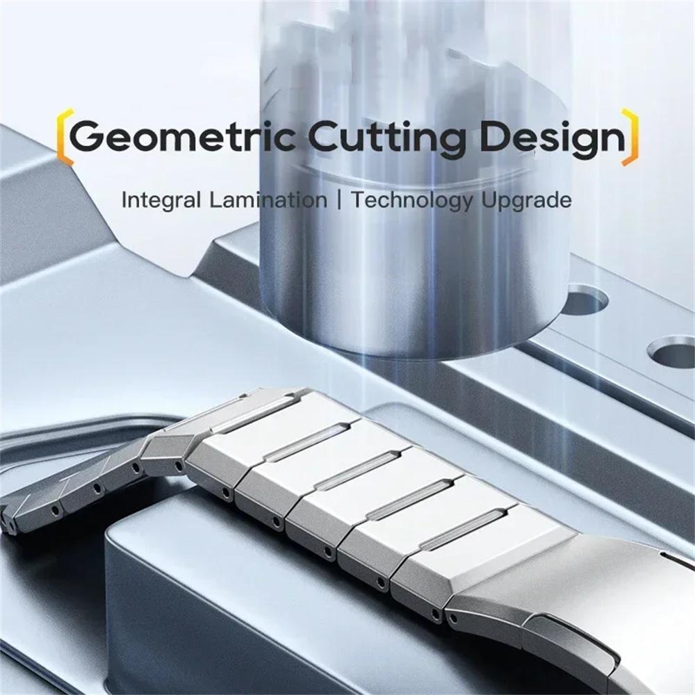 For Samsung Galaxy Watch Ultra (2025) 47mm/Ultra 47mm Titanium Alloy Watch Band Replacement Watch Strap