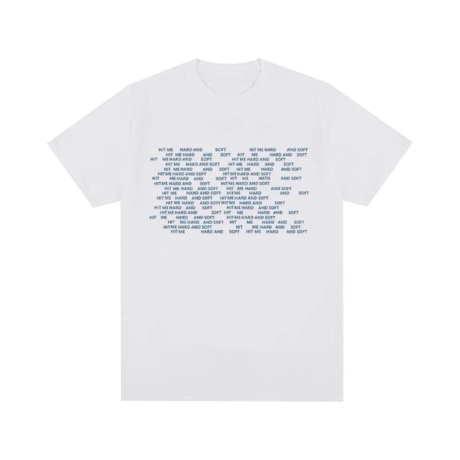 

Hit Me Hard and Soft 2024 Tour T Shirt Men Women Fashion Hip Hop T Shirts Cotton Loose Short Sleeve T-shirts Fans Gift Tops XXXXXL чорний