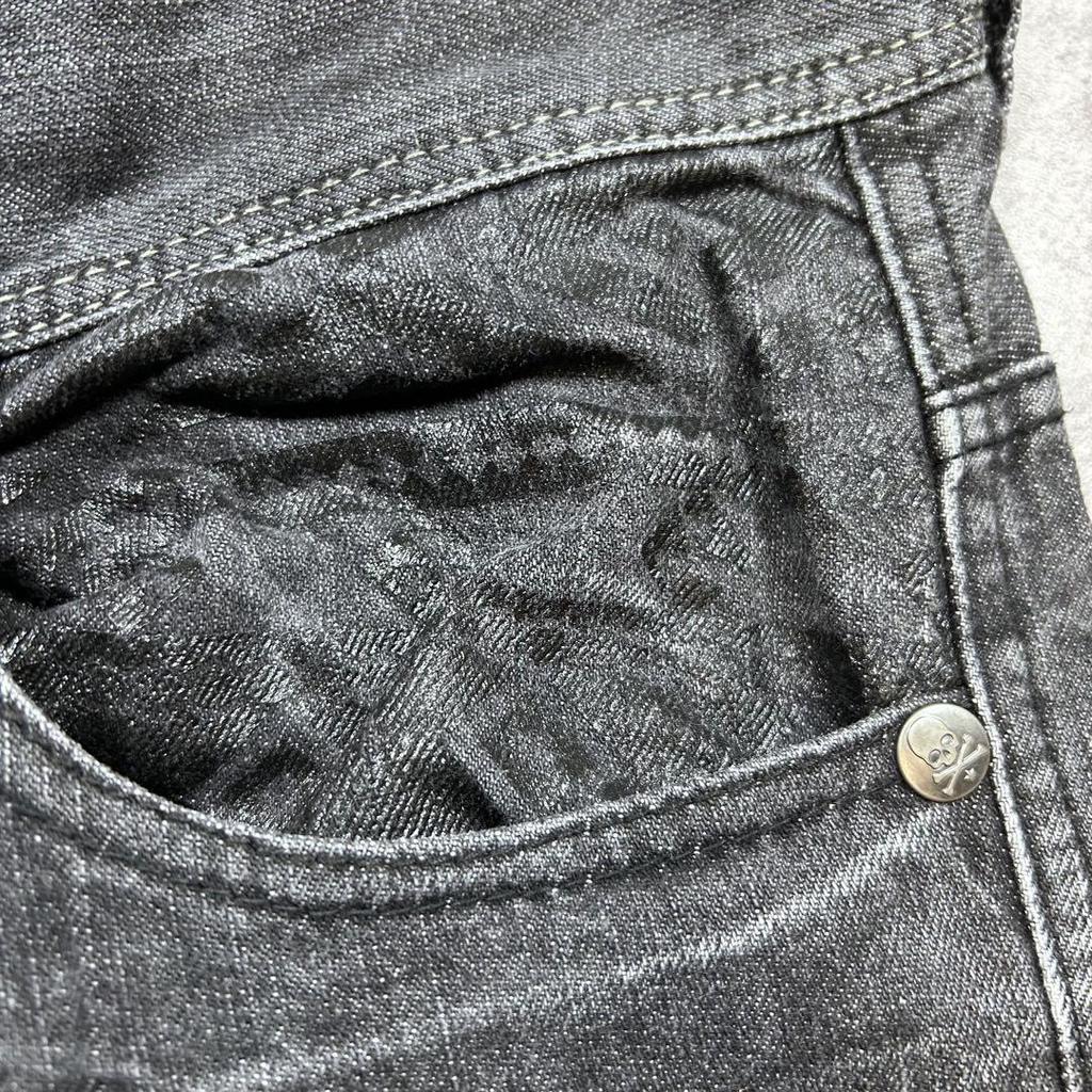 [USED] 00sarchiveRoodThree/Back Design Denim Pants/Cloth