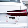 Auto Logo Accessories 1pcs Metal Car Body Emblem Badge Sticker For Audi A5 A7 S4 RS4 A6 TT A1 A2 A3 Q1 Q2 Q3 Q5 Q8