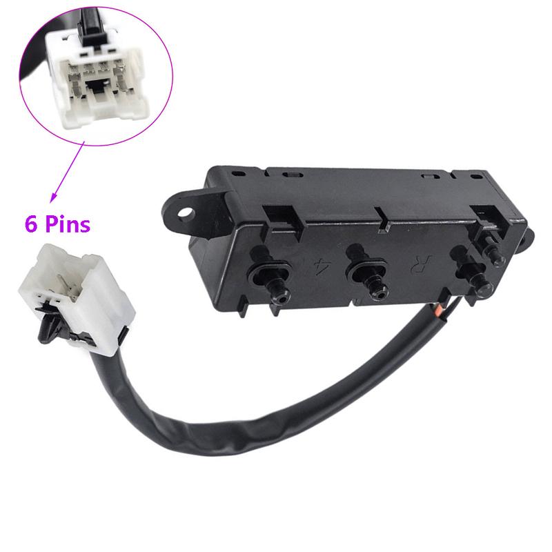 Seat Adjust Switch with Wire Anti-aging ABS Right Side Seat Control Switch for Nissan Teana 2005 87016-9W10B
