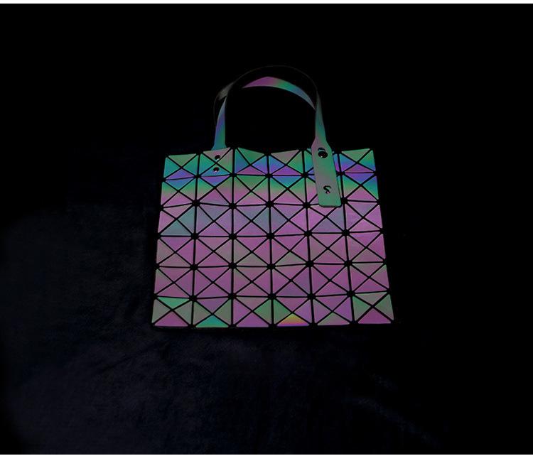 Luminous Geometric Women's Handbag - Trendy 2020 Japanese Shoulder Bag