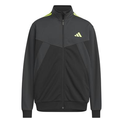 Adidas CB Track Slime Taille 130 Top Incontournable pour Enfants, Unisexe, KCE61, Carbone/Noir/Solaire (JM4507),