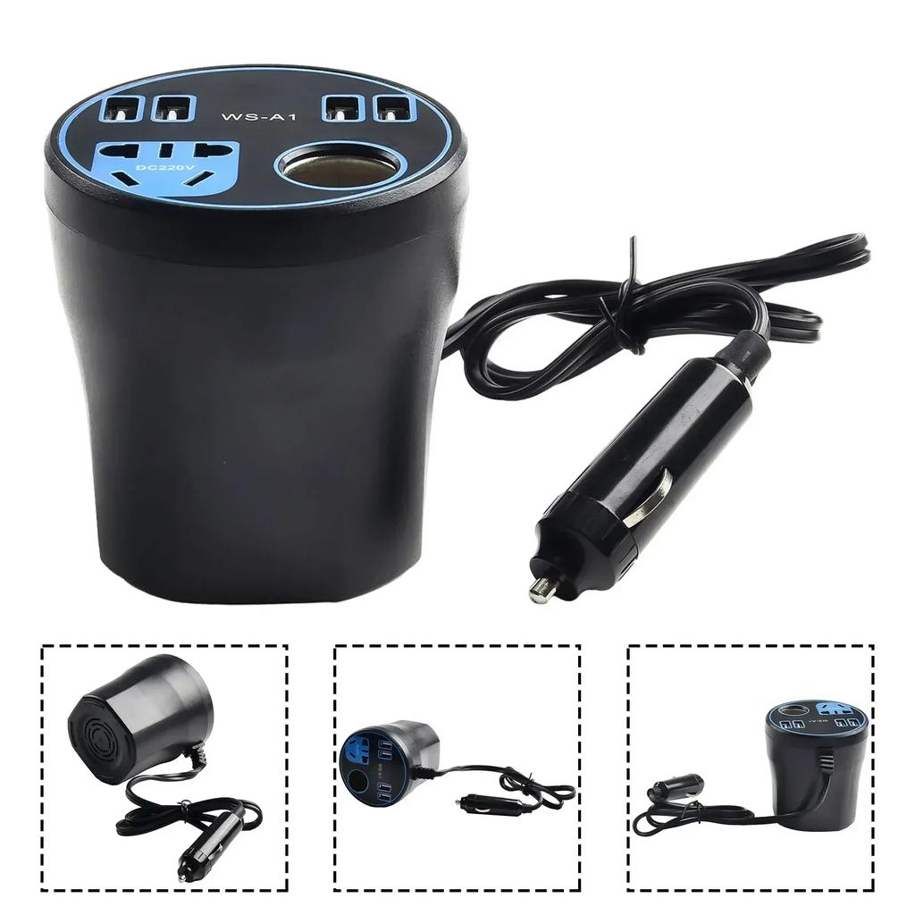 Computers DC V USB Output Car Power Inverter Socket USB Cable Length Chargeable Usage Large Capacity Output Power