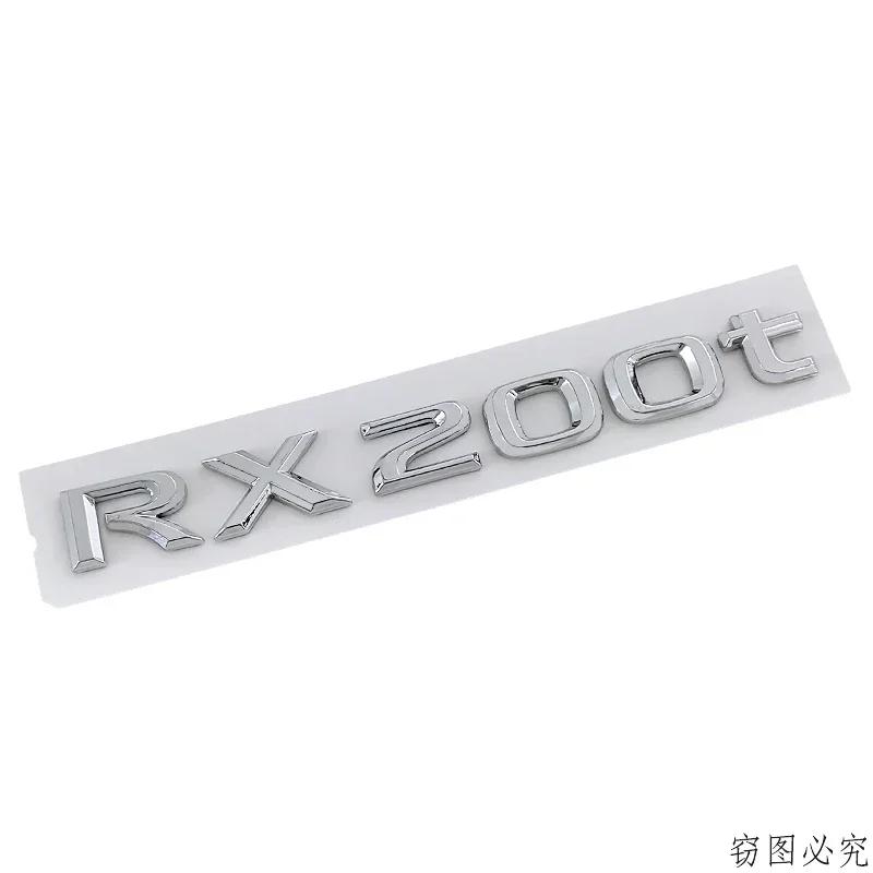 ABS Car Rear Trunk Emblem Body Letter Decal for Lexus RX450hL RX200t ES200t RX450h Exterior Decoration
