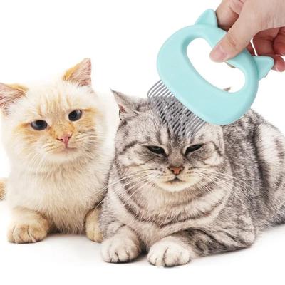 Rasage de chat animaux de compagnie poils longs/courts produits Peigne coquille anglais peigne d'épilation poils morts court