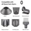 Nozzle Suitable for Dyson Hair Dryer Diffusion Nozzle Fluffy and Smooth Magnetic Nozzle Ironing and Curling Hair Drying Hood Large Diameter HD15