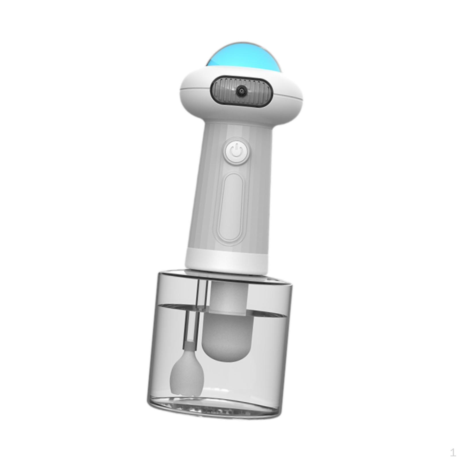 

Дозатор пенного мыла для домашних животных Машинка для кошек Оборудование для ухода за домашними животными Пенообразователь для собак и кошек blue ROUND