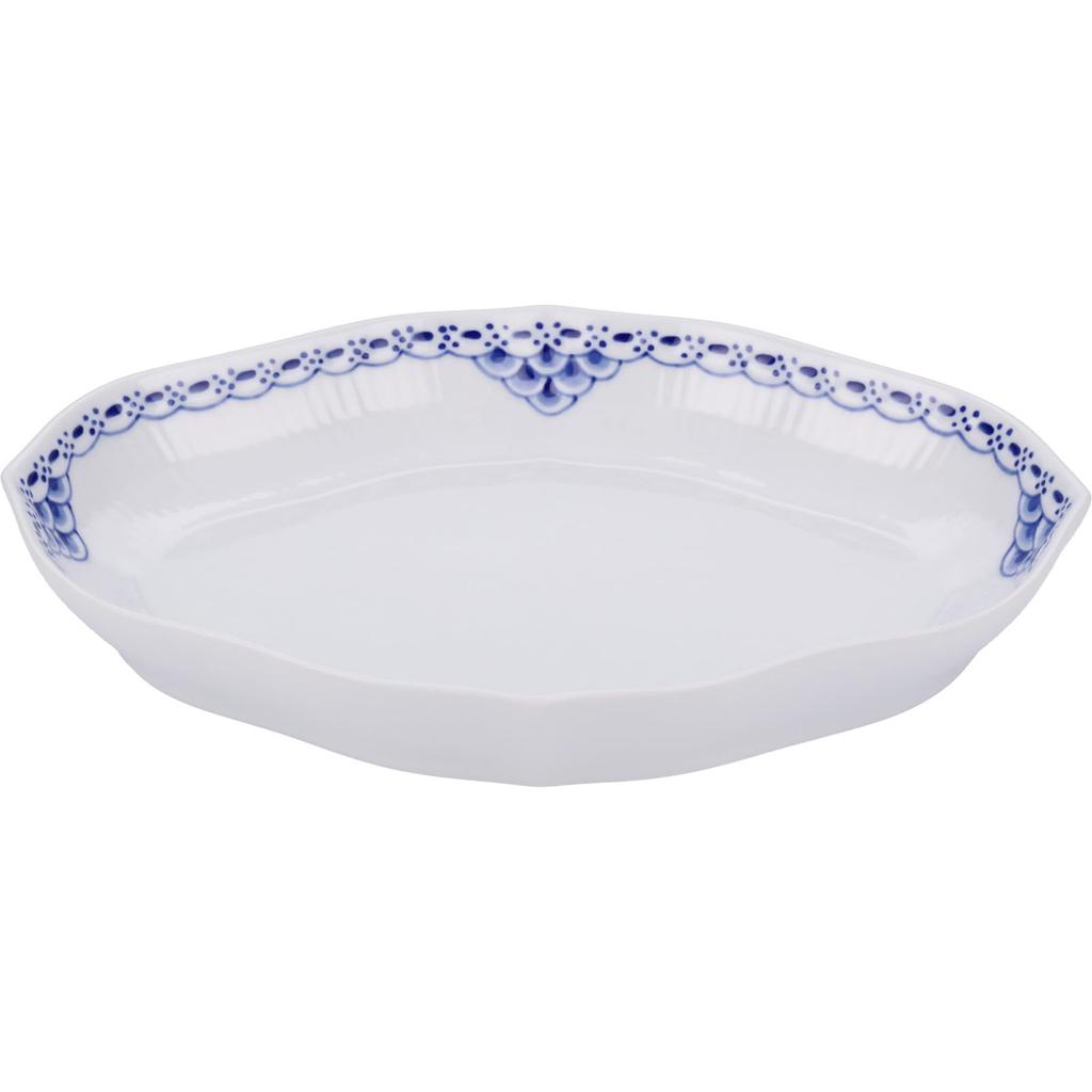 [Officially Imported] Royal Copenhagen Princess Boat-Shaped Dish/Plate, 22cm, 1017256