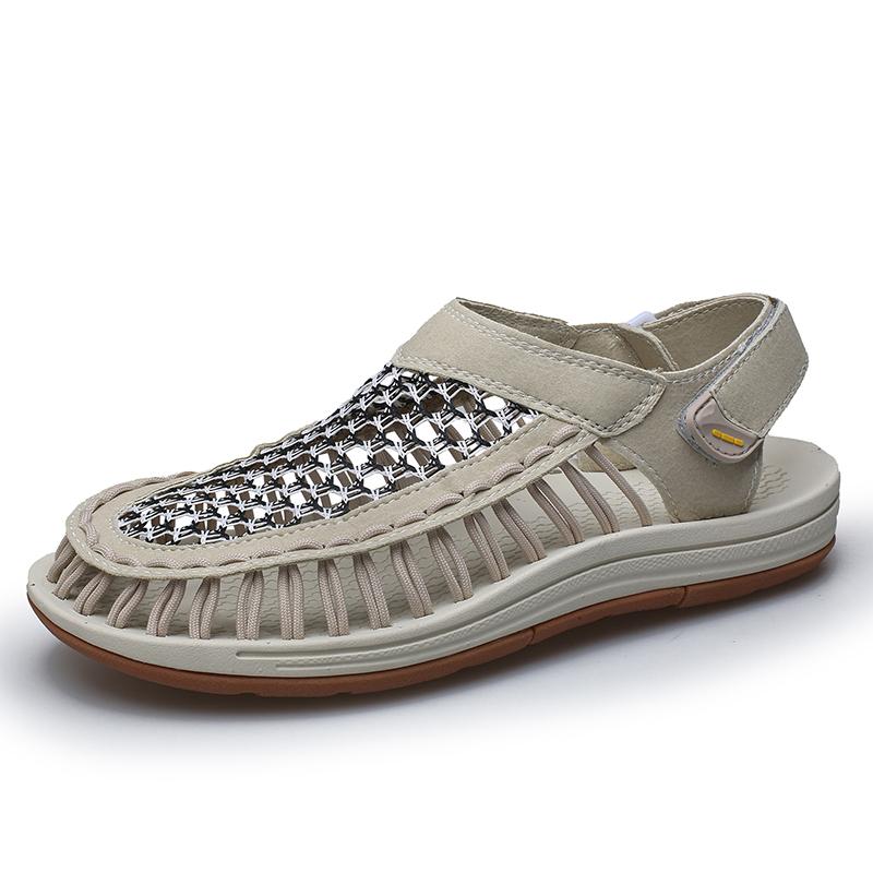 Fashion Hot Selling Men's Sandals High-quality Handmade Casual Shoes Outdoor Anti Slip Seaside Men's Beach Camping Shoes Summer