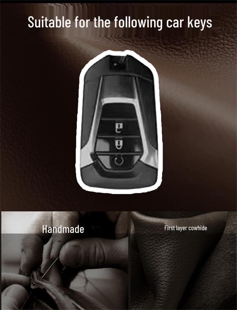 Leather Key Cover for 2021-22 Isuzu D-Max Pickup
