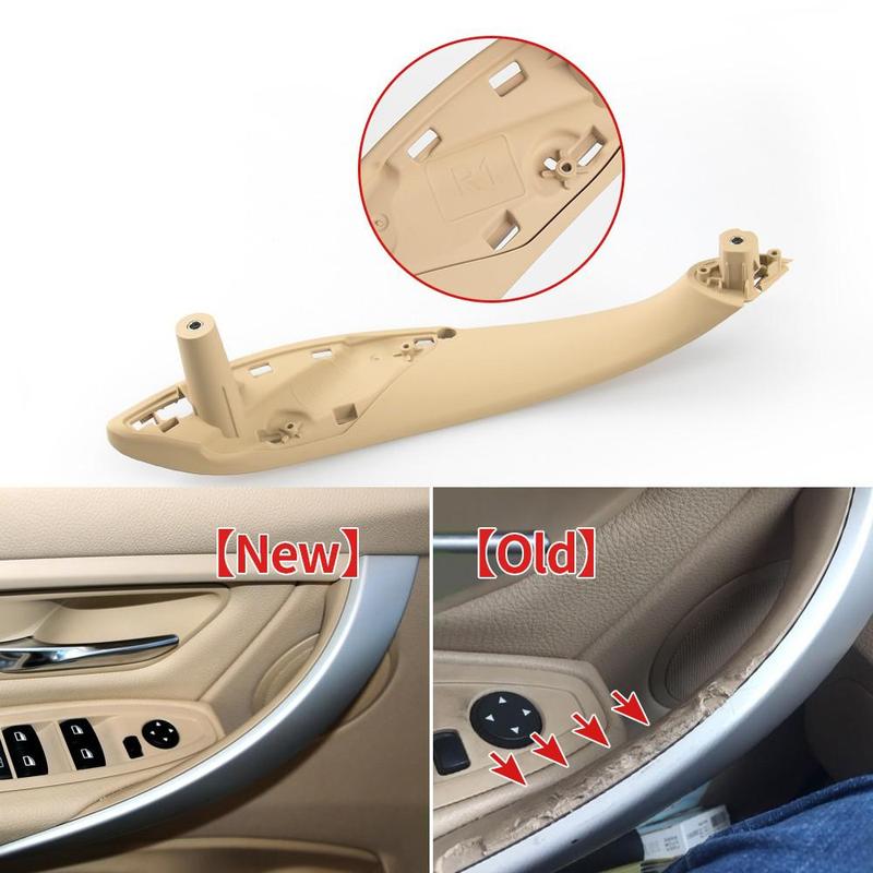 Car Accessories Auto Inner Doors Handle Pull Trim Cover For F30 M3 F80 F31 F32 F33 F34 BMW 3 4 Series 2012-2018