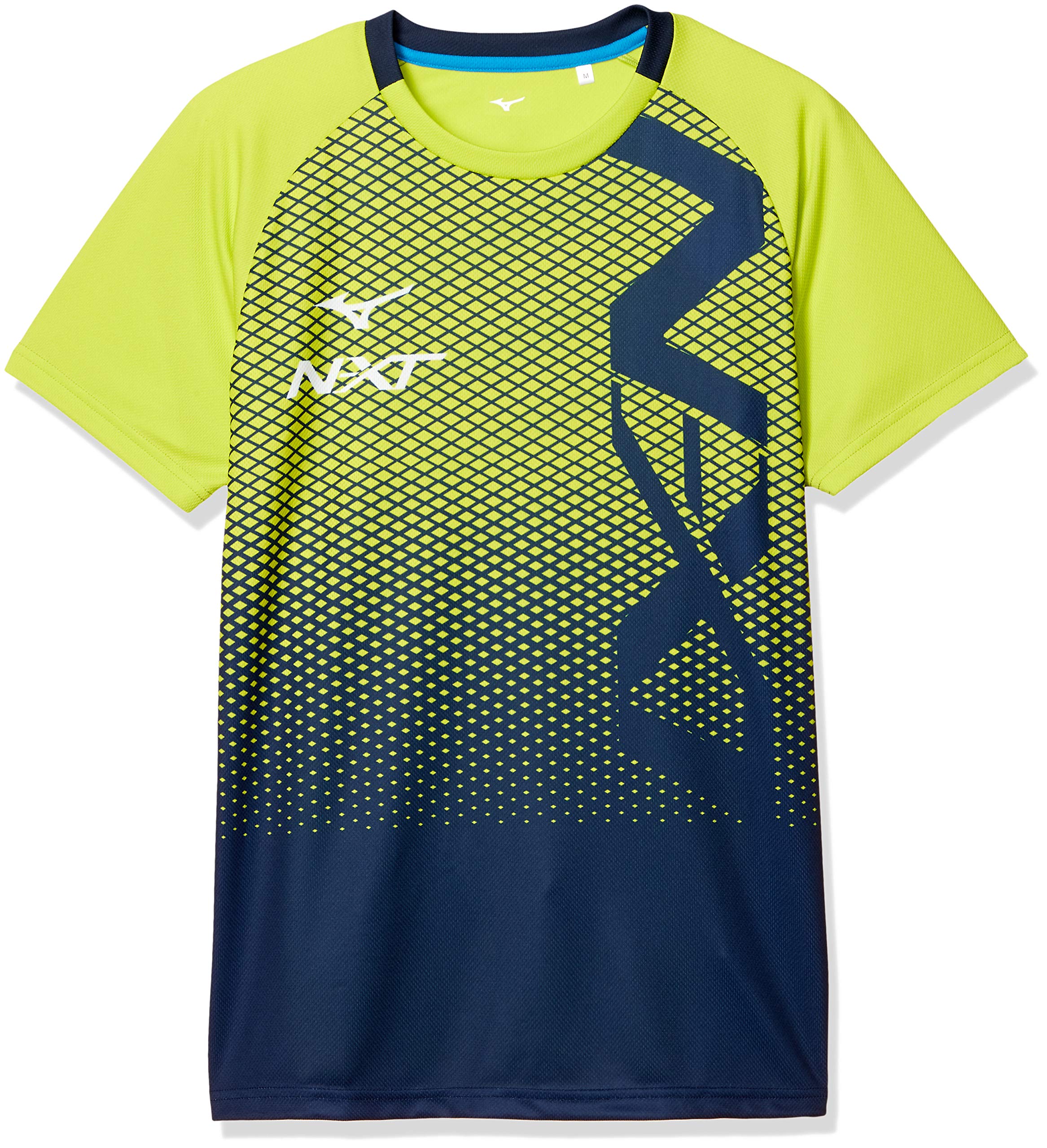 

Mizuno Training Short Slim Lime Green x Dress Size XS N-XT T-Shirt, Sleeve, Fit, 32JA0210, Navy, (Japan XS)
