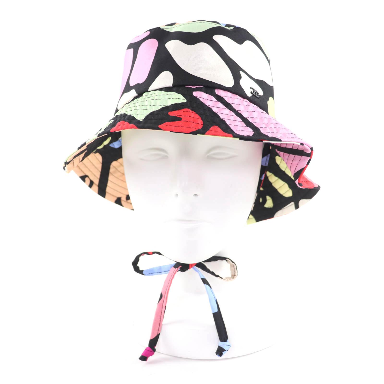 

Excellent CHANEL hat Multi silk Women M Used
