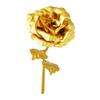 Goldene Rosen-Schaufigur | Geschenk zum Rosentag | Valentinstagsgeschenk für Freundin Freund Ehemann Ehefrau | Valentinstagsgeschenke