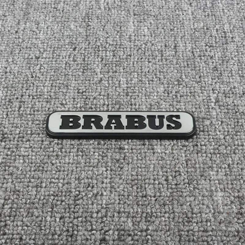 1 Pçs ABS Car Side Trunk Para AMG Brabus Emblem Sticker Accessories For Benz C63 A45 GLS Fortwo Forfour 451 453
