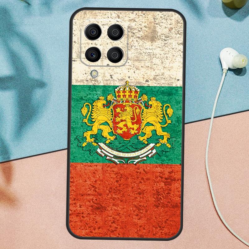 Bulgaria National Flag Case For Samsung Galaxy M54 M14 M34 M13 M53 M56 M52 M32 M16 M11 M21 M31 M35 M12 M15 M36 M55